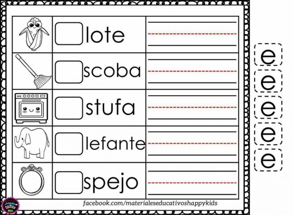 Manipulativo Recorta Y Pega El Abecedario