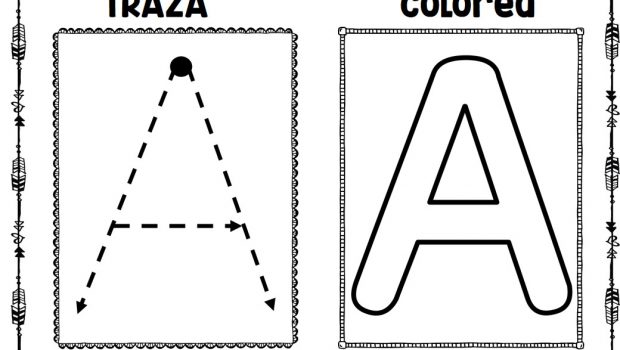 Traza Construye Con Plastilina Y Colorea Trabajamos Las Vocales 6