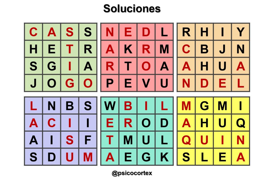 Ordena Las Letras Del Disco Y Descubre La Palabra Oculta