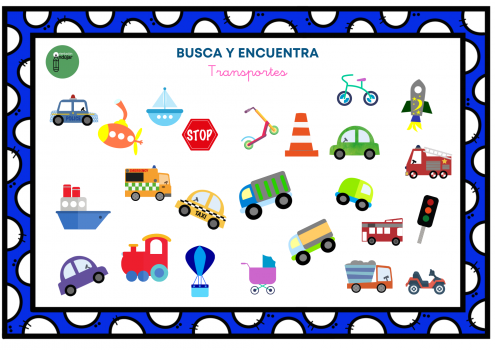 Super Busca Y Encuentra Transportes