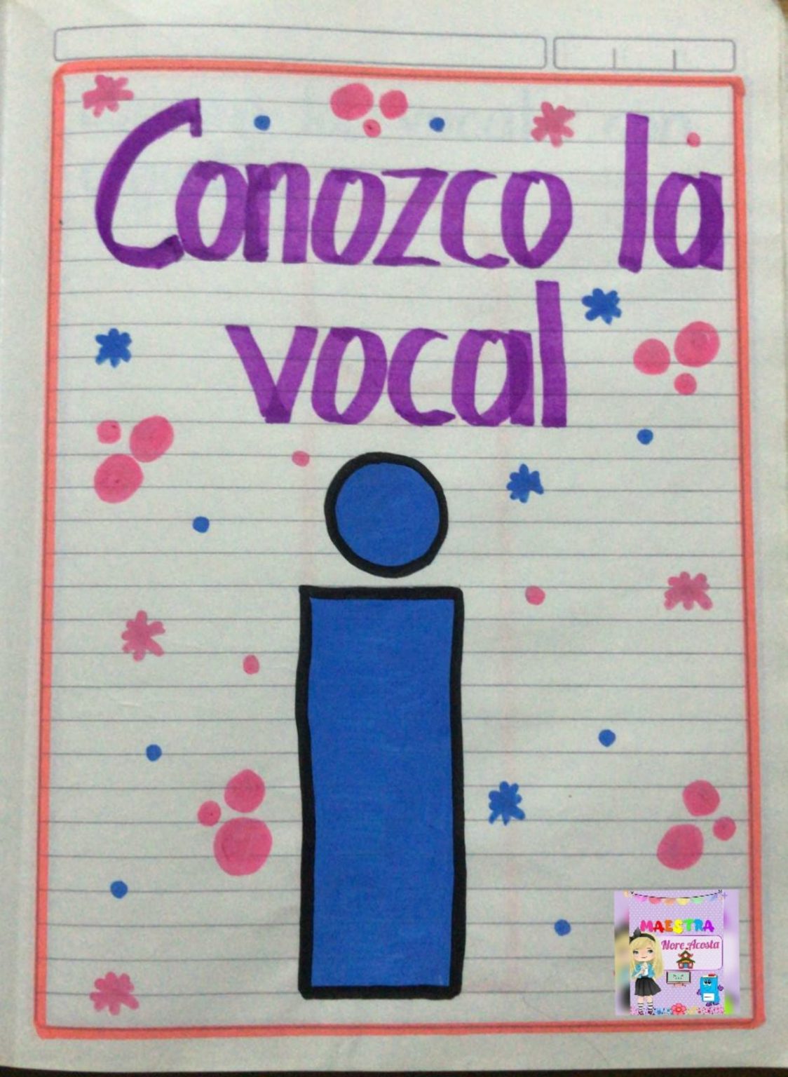 Cuaderno Guia Nos Aprendemos Las Vocales