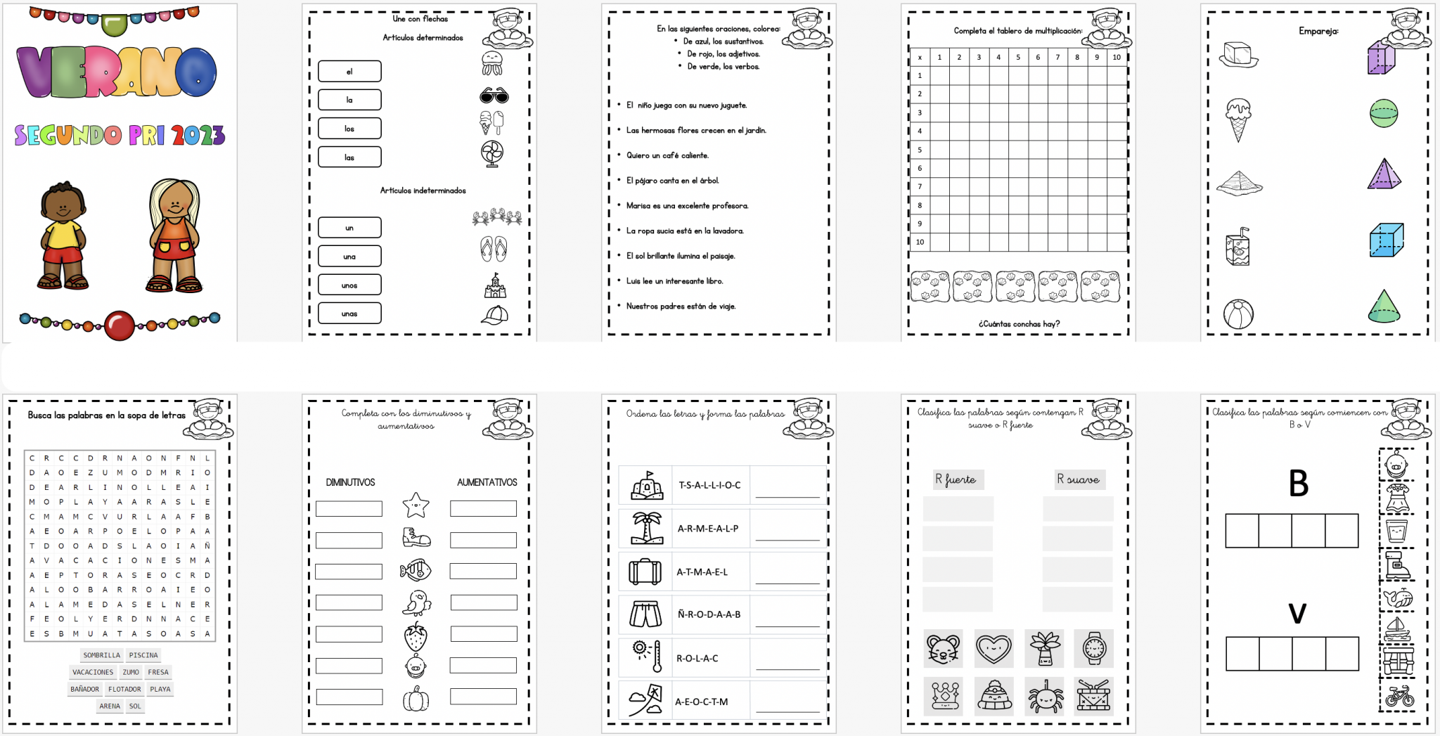 Cuaderno De Vacaciones Especial Primaria