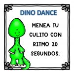 Pausas Activas Para Decorar Tu Clase Especial Dinosaurios Brain Breaks