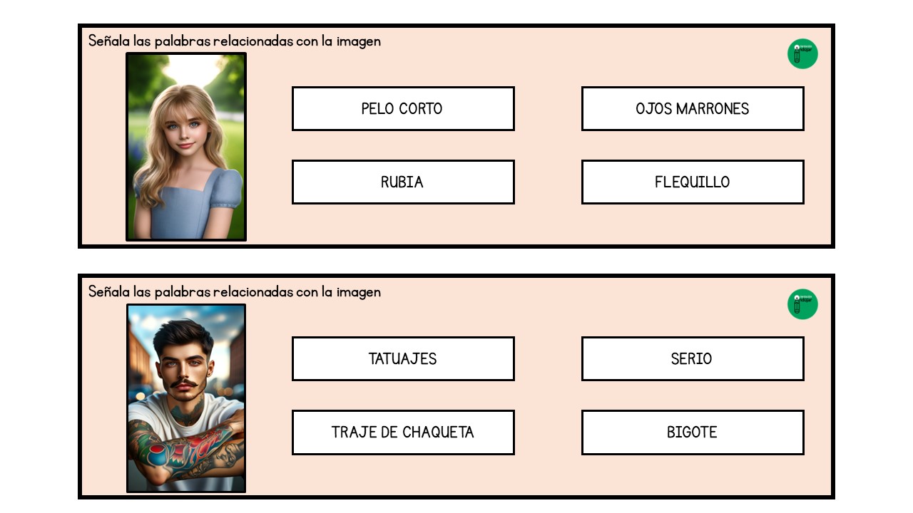 Rasgos F Sicos Para Trabajar La Descripci N De Personas Orientacion