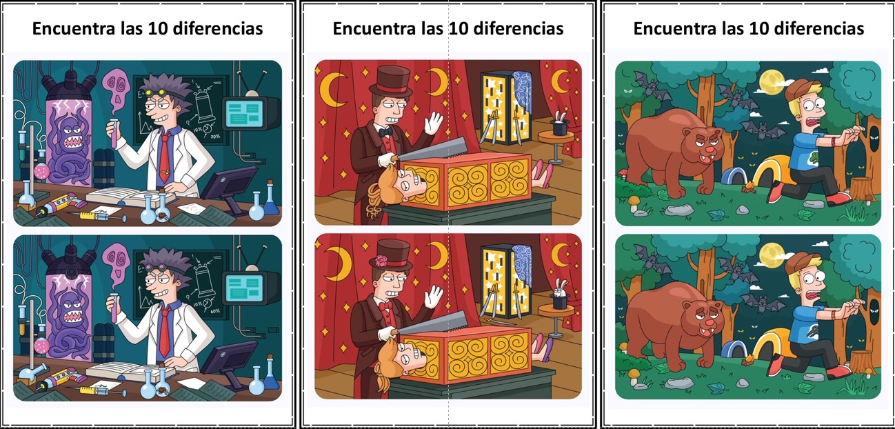 Cuaderno De Atenci N Encuentra Las Diferencias Vol Destacada